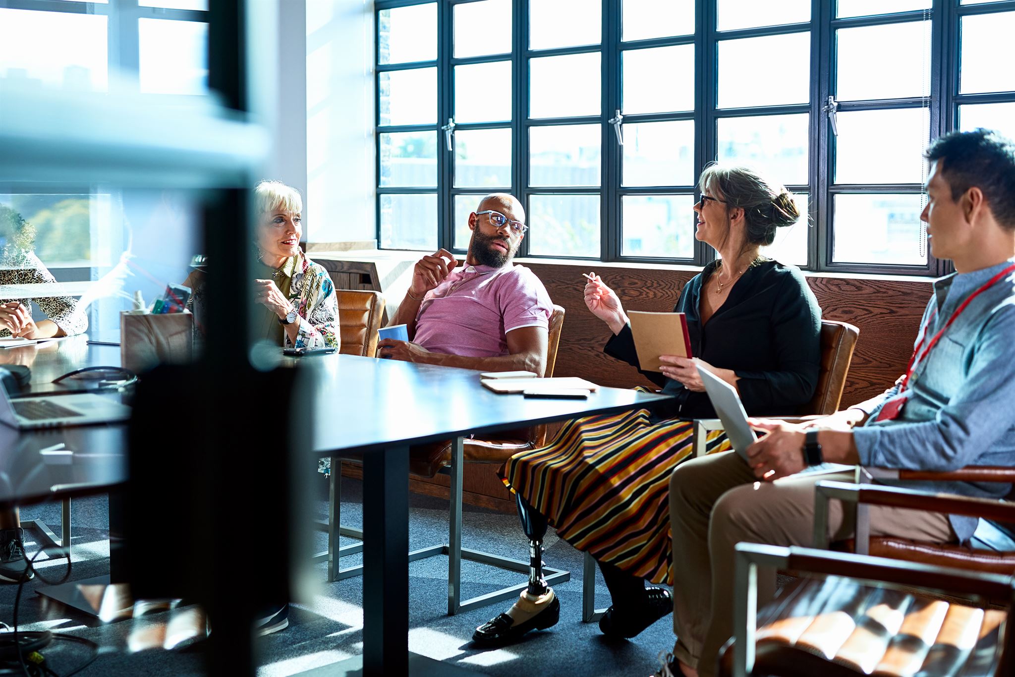 Networking event with professionals